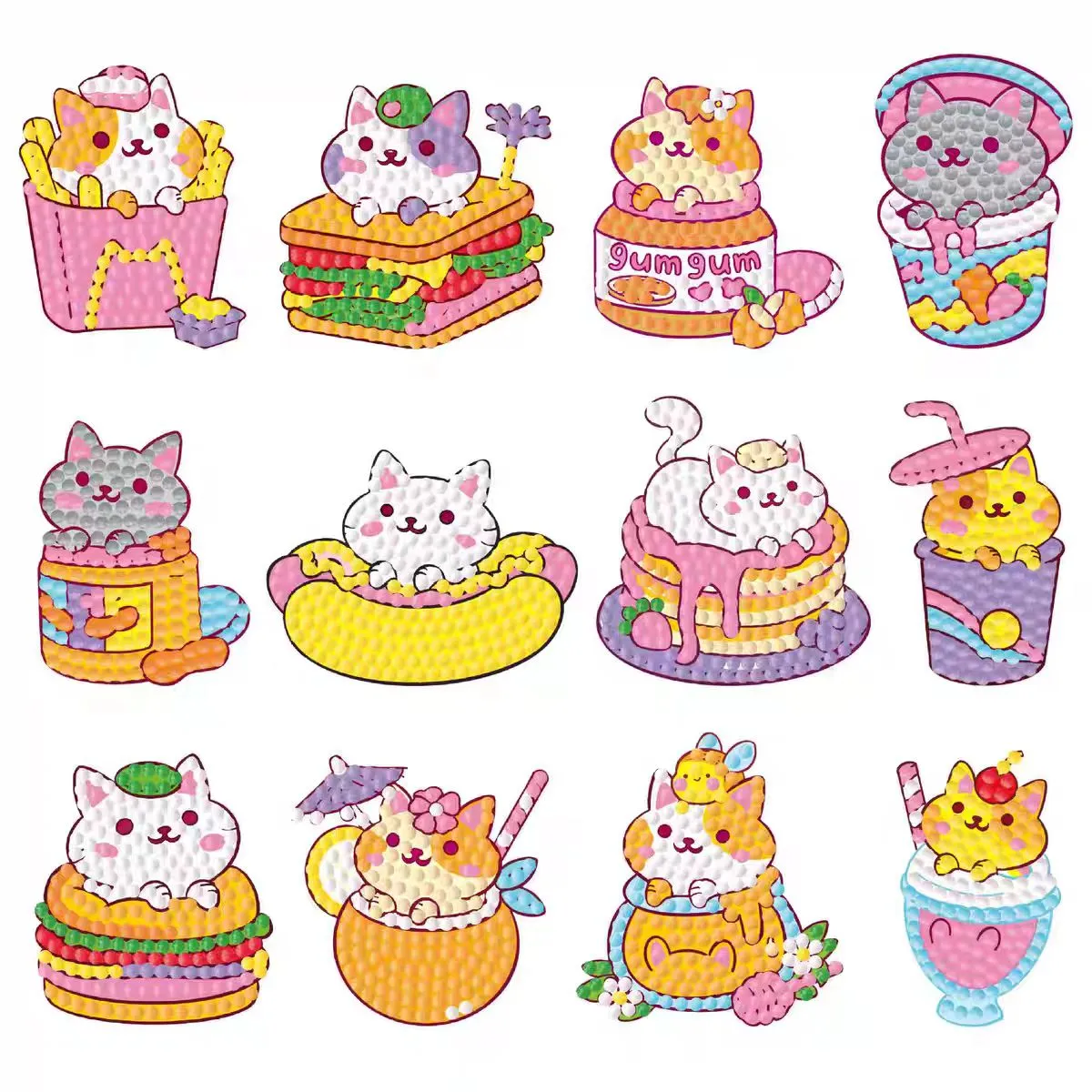 Сіз Diy Diamond жапсырмалары туралы білесіз бе?