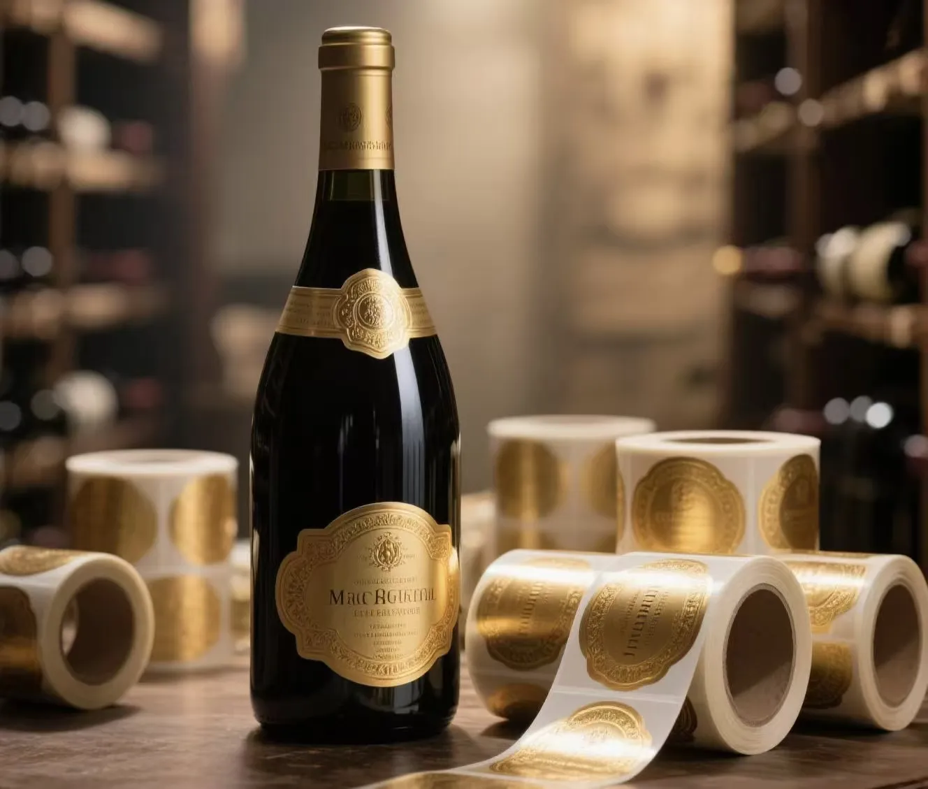 Шарап жапсырмаларын қалай тартымды етуге болады?