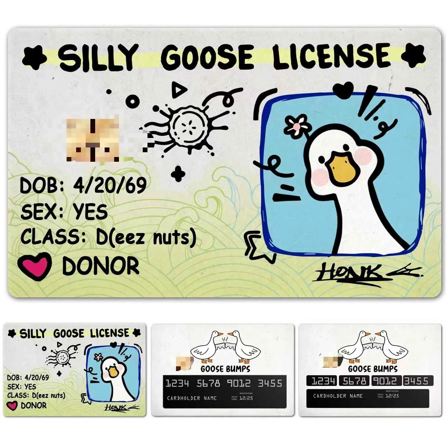 Несиелік карта терінің жапсырмалары